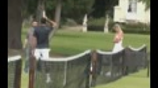 Why Is Maria Sharapova Hitting Novak Djokovic In The Balls In This Video?
